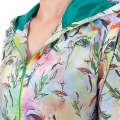 BiggDesign Faces - Dames Regenjas Waterdicht - Regenpak - Maat M -Stroller shop 550x550 163