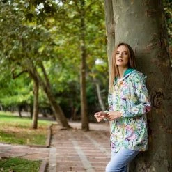 BiggDesign Faces - Dames Regenjas Waterdicht - Regenpak - Maat M -Stroller shop 550x550 164