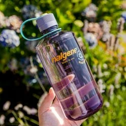 Nalgene Narrow-Mouth Bottle - Drinkfles - 32oz - BPA Free - SUSTAIN - Aubergine -Stroller shop 550x550 214