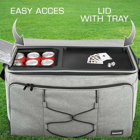 Bomoe Opvouwbare Koeltas IceBreezer KT53 - Koelbox Voor Onderweg - 53x37x32 Cm - 52 Liter - Picknicktas Perfect Voor Barbecues Of Festivals 8 Bomoe Opvouwbare Koeltas IceBreezer KT53 - Koelbox Voor Onderweg - 53x37x32 Cm - 52 Liter - Picknicktas Perfect Voor Barbecues Of Festivals - Afbeelding 6
