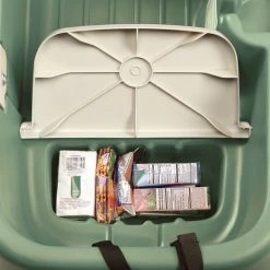 Step2 Wagon For Two Plus - Bolderkar Met 2 Zitjes Met Gordels Voor Kinderen - Kunststof Bolderwagen In Groen Met Duwstang - Voor Peuters En Kleuters -Stroller shop 550x550 259