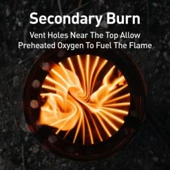 Solo Stove Titan Draagbare Kooktoestel. Geen Vloeibare Brandstof Nodig. Krachtige Efficiënte Houtverbranding En Weinig Rook. Voor 2-4 Personen, 304 Roestvrijstaal, Compact ⌀ 20 Cm, Hoogte 13 Cm, 468g. -Stroller shop 550x550 328