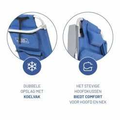101Products Strandstoel Opvouwbaar - Rugzak Vouwstoel - Inklapbaar - Campingstoel - Kampeerstoel - Klapstoel -Stroller shop 550x550 368
