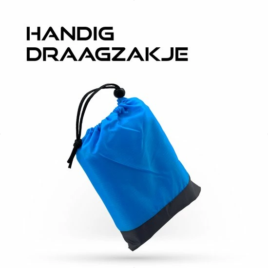 QY Picknickkleed Buitenkleed Waterdicht En Lichtgewicht Inclusief 4 Haringen - 140 X 200 Cm - Lichtblauw / Grijs 5 QY Picknickkleed Buitenkleed Waterdicht En Lichtgewicht Inclusief 4 Haringen - 140 X 200 Cm - Lichtblauw / Grijs - Afbeelding 3