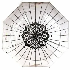 Merkloos Paraplu Vogelkooi Transparant / Zwart -Stroller shop 550x550 400