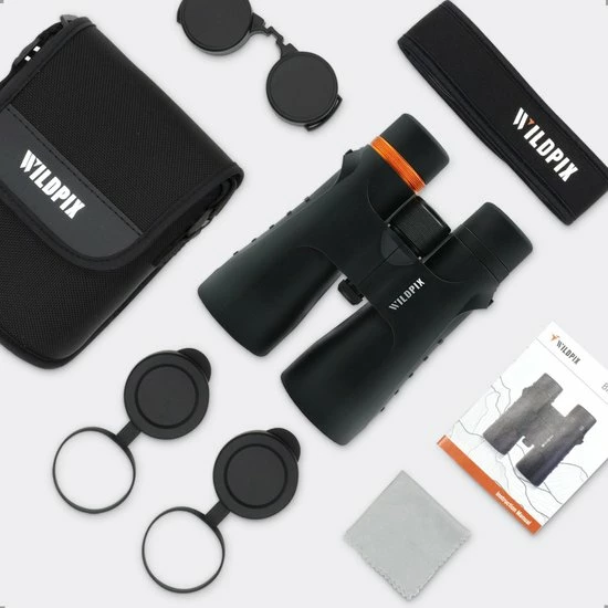 Waterdichte Verrekijker Wildpix XD 10x50 - Compact En Gas Gevuld Voor Volwassenen - Vogelen , Wildlife En Outdoor - Zwart 11 Waterdichte Verrekijker Wildpix XD 10x50 - Compact En Gas Gevuld Voor Volwassenen - Vogelen , Wildlife En Outdoor - Zwart - Afbeelding 9