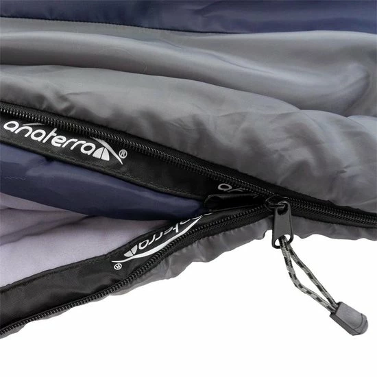 Anaterra® Slaapzak LEKKAWARM - Winter - Max. Lichaamslengte 190 Cm - 230 X 82 X 55 Cm - Tweewegrits - Incl. Draagtas - Mummy Slaapzak 8 Anaterra® Slaapzak LEKKAWARM - Winter - Max. Lichaamslengte 190 Cm - 230 X 82 X 55 Cm - Tweewegrits - Incl. Draagtas - Mummy Slaapzak - Afbeelding 6