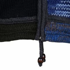 SHAKALOHA LIFE IS FOR LIVING Gebreid Wollen Vest Heren/Uni Met Voering - M Patch ZH SteelBlue XXL -Stroller shop 550x550 455