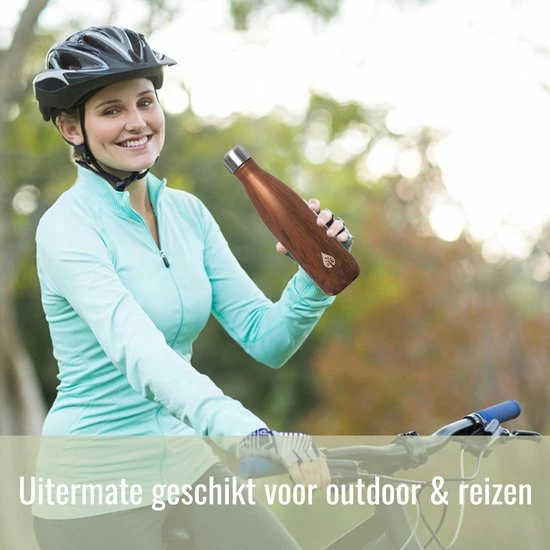 VANN Drinkfles Met Rietje Tuit Theefles Waterfles Volwassenen Drinktuit Sportfles 500ml Dagdeals - Hout 13 VANN Drinkfles Met Rietje Tuit Theefles Waterfles Volwassenen Drinktuit Sportfles 500ml Dagdeals - Hout - Afbeelding 11