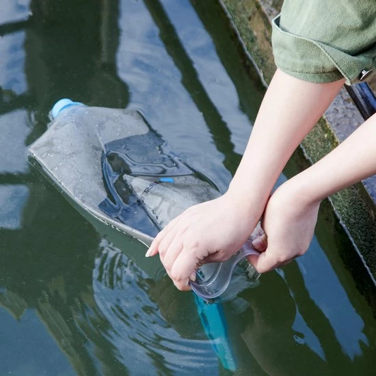 TrailAqua Waterfilter Survival 0.1Micron - Filtert Bacteriën - Snelle Drinkwaterfilter En Waterzuivering Met Waterzak Voor Outdoor, Kamperen, Preppen En Wandelen 8 TrailAqua Waterfilter Survival 0.1Micron - Filtert Bacteriën - Snelle Drinkwaterfilter En Waterzuivering Met Waterzak Voor Outdoor, Kamperen, Preppen En Wandelen - Afbeelding 6