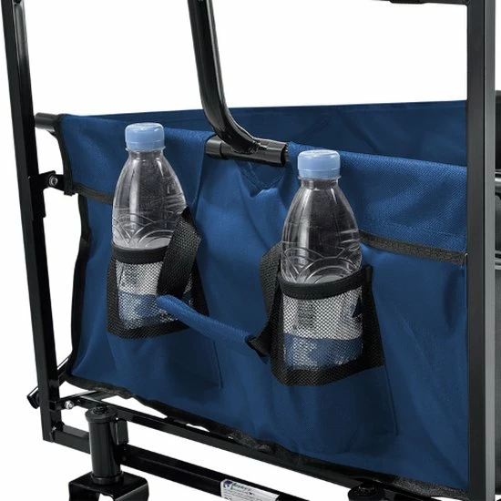 Rijoka Opvouwbare Bolderkar/Bolderwagen | Blauw 6 Rijoka Opvouwbare Bolderkar/Bolderwagen | Blauw - Afbeelding 4