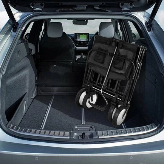 Rijoka Opvouwbare Bolderkar/Bolderwagen | Blauw 7 Rijoka Opvouwbare Bolderkar/Bolderwagen | Blauw - Afbeelding 5