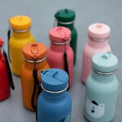 Drinkfles Mr. Fox - 350 Ml Stainless Steel - Trixie Baby - Oranje -Stroller shop 550x550 510
