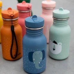 Drinkfles Mr. Fox - 350 Ml Stainless Steel - Trixie Baby - Oranje -Stroller shop 550x550 511