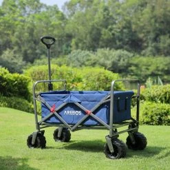 AREBOS Handkar | Transportwagen | Apparatuurwagen | Opvouwbaar | Blauw -Stroller shop 550x550 515
