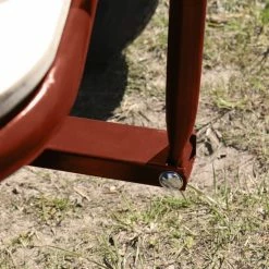 Sunny Billy Bolderkar - Beach Wagon Rood - Blank Hout - Bolderwagen Met Luchtbanden - 94x61x97cm -Stroller shop 550x550 55