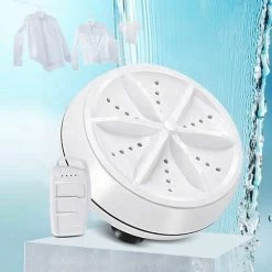 George Napoli Mini Wasmachine - Inclusief Afstandsbediening - 2kg Wascapaciteit -Stroller shop 550x550 566