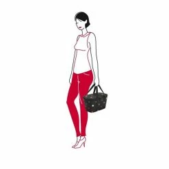 Reisenthel Coolerbag XS Koeltas Lunchtas - 4L - Dots Zwart -Stroller shop 550x550 571