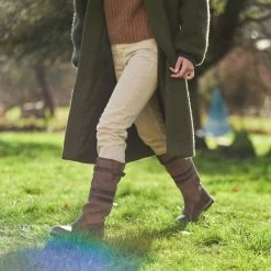 Travelin' Norway - Dames Wolgevoerde Outdoorlaars - Waterdicht En Ademend - Wandellaarzen - Bruin Leer - Maat 41 -Stroller shop 550x550 584