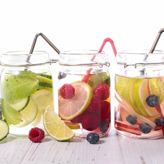 #DoYourFitness - Fruitwater Fles - »FruitInfusior« - Fruit Infuser Voor Fruitpunches / Groente Spritzers - 800ml - Turquoise 7 #DoYourFitness - Fruitwater Fles - »FruitInfusior« - Fruit Infuser Voor Fruitpunches / Groente Spritzers - 800ml - Turquoise - Afbeelding 5