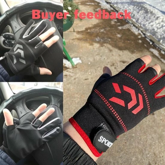 Boutique House 1 Paar Vissen Handschoenen- Mannen Vrouwen Outdoor Vissen Anti-Slip - Sport Vis Apparatuur Hengelen Sbr Handschoenen 3 Boutique House 1 Paar Vissen Handschoenen- Mannen Vrouwen Outdoor Vissen Anti-Slip - Sport Vis Apparatuur Hengelen Sbr Handschoenen