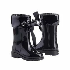 Igor - Regenlaarzen Voor Meisjes - Campera Charol Hoogglans Met Strik - Zwart - Maat 35EU -Stroller shop 550x550 721