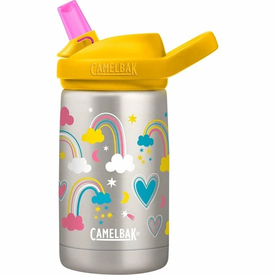 CamelBak Eddy+ Kids SST Vacuum Insulated - Isolatie Drinkfles - 350 Ml - Metaal (Rainbow Love) 8 CamelBak Eddy+ Kids SST Vacuum Insulated - Isolatie Drinkfles - 350 Ml - Metaal (Rainbow Love) - Afbeelding 6