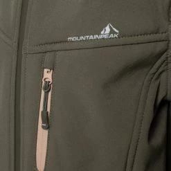 Mountain Peak Meisjes Outdoor Softshell Parka - Groen - Maat 152 - Winddicht - Ademend Materiaal -Stroller shop 550x550 745