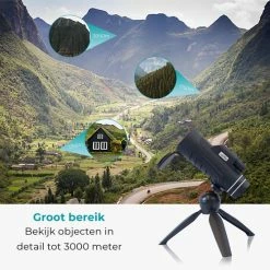 Vultus Monokijker Verrekijker – 10x42 – Monoculair Met Statief – Vogelkijker Inclusief Handstrap – Verrekijker Vogelsspotten – Monokijker Verrekijker – Vultus Explora -Stroller shop 550x550 753
