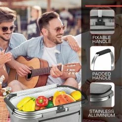 Bomoe Koeltas Picknickmand Opvouwbaar IceBreezer K47 - 47x27x26 Cm - 32 Liter- Perfect Voor Barbecues Of Boodschappen -Stroller shop 550x550 770