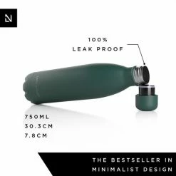 LARS NYSØM Roestvrijstalen Drinkfles 'Ivrig' 750ml Bayberry -Stroller shop 550x550 802