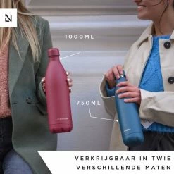 LARS NYSØM Roestvrijstalen Drinkfles 'Ivrig' 750ml Bayberry -Stroller shop 550x550 805