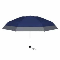 Merkloos TDR -Opvouwbare Paraplu -Windproof- Zonnescherm UV-SPF 50+compact En Draagbaar- Extra Sterk - Marineblauw -Stroller shop 550x551 9