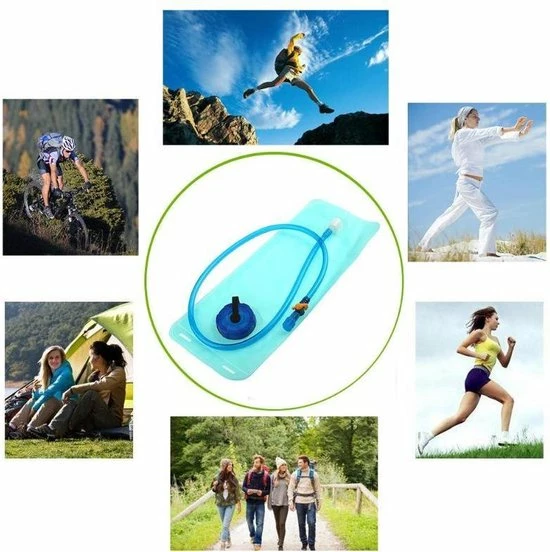 MTB Cycling 2 Liter Waterzak - Hydratatie Drinkzak Voor In Rugzak- 2l Camelback 7 MTB Cycling 2 Liter Waterzak - Hydratatie Drinkzak Voor In Rugzak- 2l Camelback - Afbeelding 5