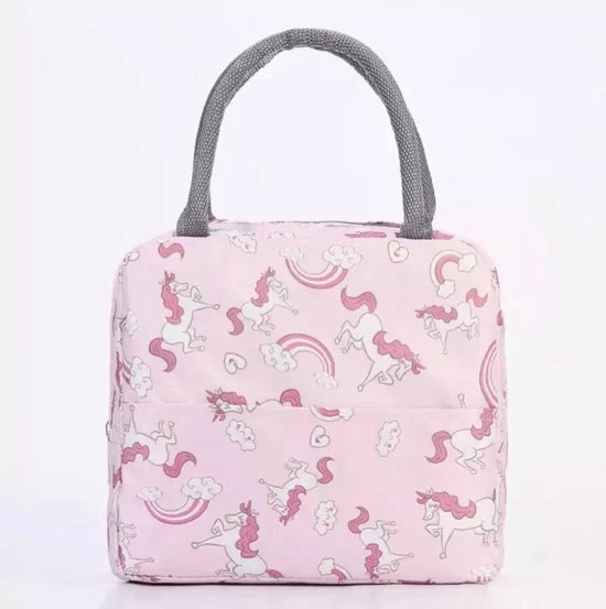 SIVAYES Lunchtas - Koeltas - Schooltas - Leuke Vrolijke Picknicktas - Kinderen & Volwassenen - Roze Unicorn-Eenhoorn - Sinterklaascadeau - Kerstcadeau 3 SIVAYES Lunchtas - Koeltas - Schooltas - Leuke Vrolijke Picknicktas - Kinderen & Volwassenen - Roze Unicorn-Eenhoorn - Sinterklaascadeau - Kerstcadeau
