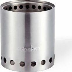 Solo Stove Titan Draagbare Kooktoestel. Geen Vloeibare Brandstof Nodig. Krachtige Efficiënte Houtverbranding En Weinig Rook. Voor 2-4 Personen, 304 Roestvrijstaal, Compact ⌀ 20 Cm, Hoogte 13 Cm, 468g. -Stroller shop 550x555 5