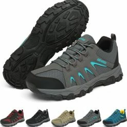 Geweo Wandelschoenen Unisex - Outdoorschoenen - Outdoor Antislip - Waterdicht En Ademend - Extra Comfort - Kerstmis - Kerstfeest - Christmas Gift - Grijs - Maat 39