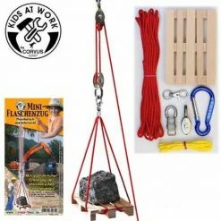 Kids At Work Katrolset Junior Hout/nylon Blank 7-delig -Stroller shop 550x561 4