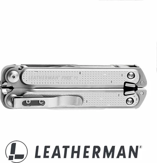 Leatherman Free P2 Multitool - 19 Functies - RVS - Zilver - Nylon Etui 12 Leatherman Free P2 Multitool - 19 Functies - RVS - Zilver - Nylon Etui - Afbeelding 10