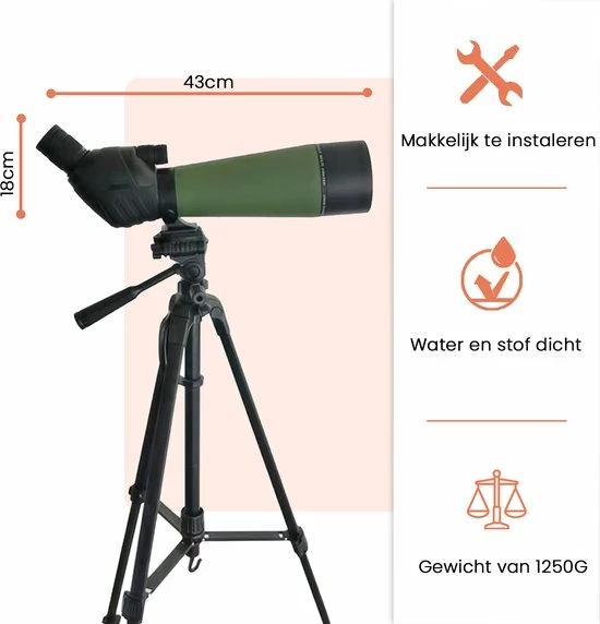 Starmars - Spottingscope 6 Starmars - Spottingscope - Afbeelding 4