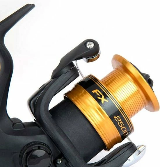 Shimano FX - 4000 FC - Molen - Slip Voorop - Goud - 320 Gr - 5.2:1 Lagers - Goud 4 Shimano FX - 4000 FC - Molen - Slip Voorop - Goud - 320 Gr - 5.2:1 Lagers - Goud - Afbeelding 2