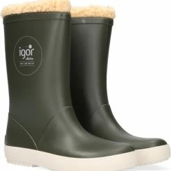 Igor - Regenlaarzen Voor Kinderen - Splash Nautico Borreguito - Kakigroen - Maat 35EU -Stroller shop 550x579 8