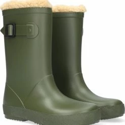 Igor - Regenlaarzen Voor Kinderen - Splash Euri Borreguito - Kakigroen - Maat 25EU -Stroller shop 550x580