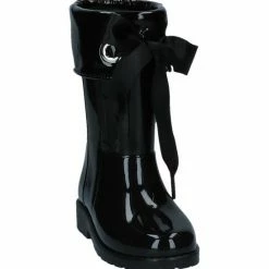 Igor - Regenlaarzen Voor Meisjes - Campera Charol Hoogglans Met Strik - Zwart - Maat 35EU -Stroller shop 550x586 7