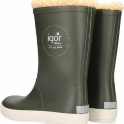 Igor - Regenlaarzen Voor Kinderen - Splash Nautico Borreguito - Kakigroen - Maat 35EU -Stroller shop 550x587 4