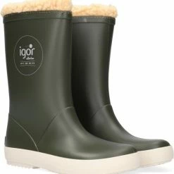 Igor - Regenlaarzen Voor Kinderen - Splash Nautico Borreguito - Kakigroen - Maat 35EU -Stroller shop 550x587 5