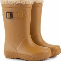 Igor - Regenlaarzen Voor Kinderen - Splash Euri Borreguito - Karamelbruin - Maat 23EU