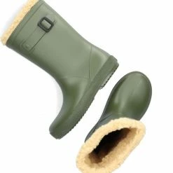 Igor - Regenlaarzen Voor Kinderen - Splash Euri Borreguito - Kakigroen - Maat 26EU -Stroller shop 550x592 7