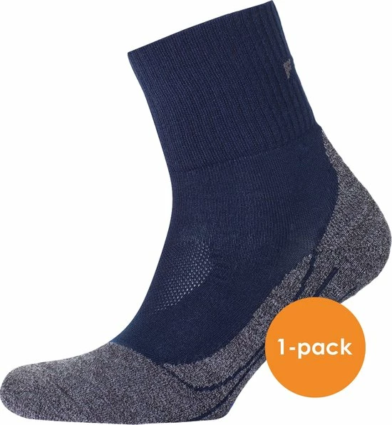 FALKE TK2 Explore Cool Short Wandelsokken Kort Zacht Thermisch Anti-blaar Antizweet Zonder Motief Met Elastische Boord Verkoelend Ademend Sneldrogend Blauw Heren Sportsokken - Maat 44-45 9 FALKE TK2 Explore Cool Short Wandelsokken Kort Zacht Thermisch Anti-blaar Antizweet Zonder Motief Met Elastische Boord Verkoelend Ademend Sneldrogend Blauw Heren Sportsokken - Maat 44-45 - Afbeelding 7