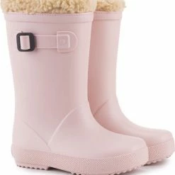 Igor - Regenlaarzen Voor Kinderen - Splash Euri Borreguito - Nude - Maat 35EU